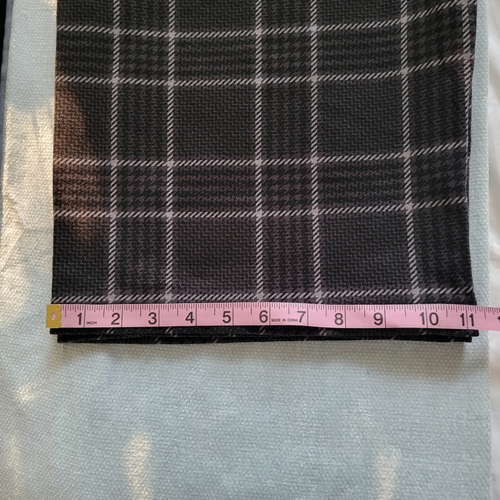 Torrid Plaid Wide Leg Pants in Black and gray - Picture 8 of 8